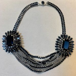Rodrigo Otazu Black Rhinestone necklace